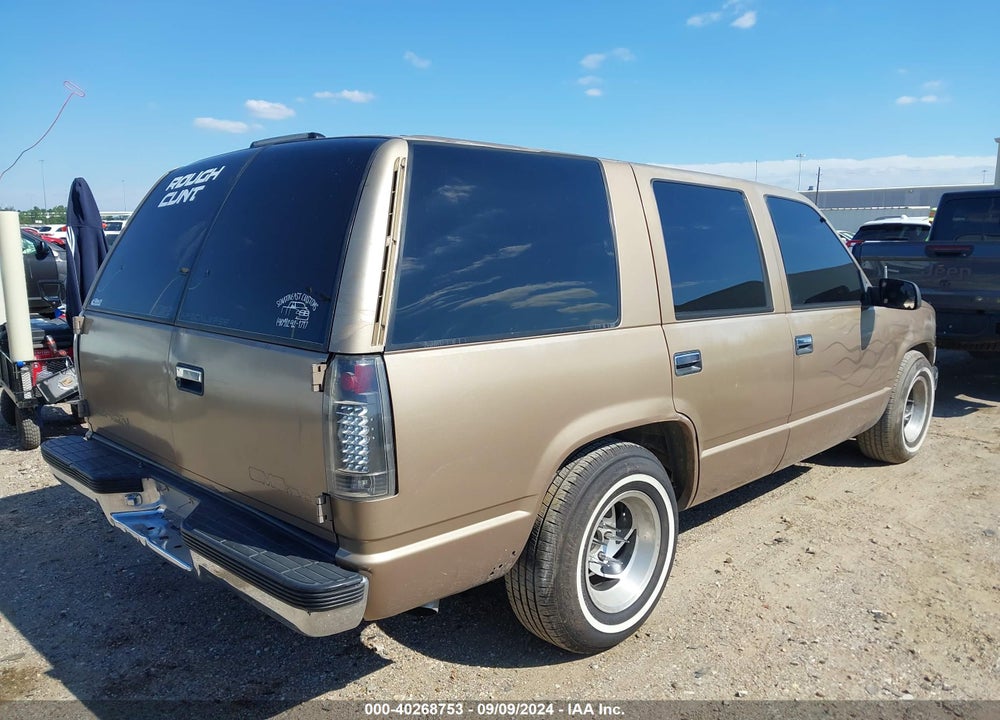 1996 GMC YUKON VIN: 1GKEC13R8TJ734949