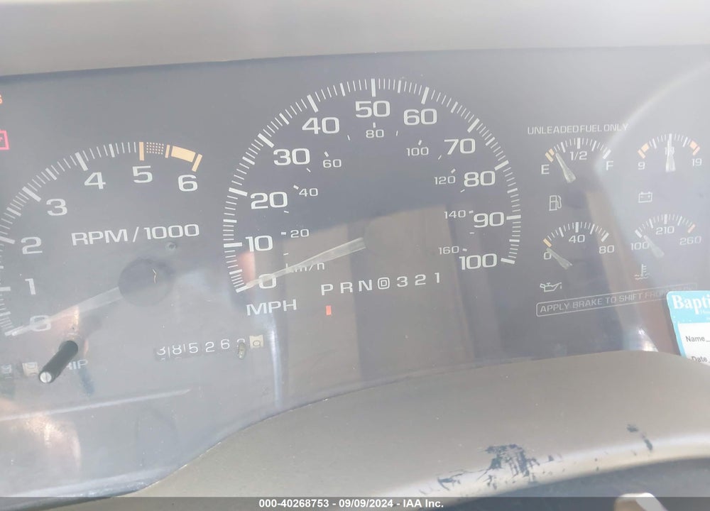 1996 GMC YUKON VIN: 1GKEC13R8TJ734949