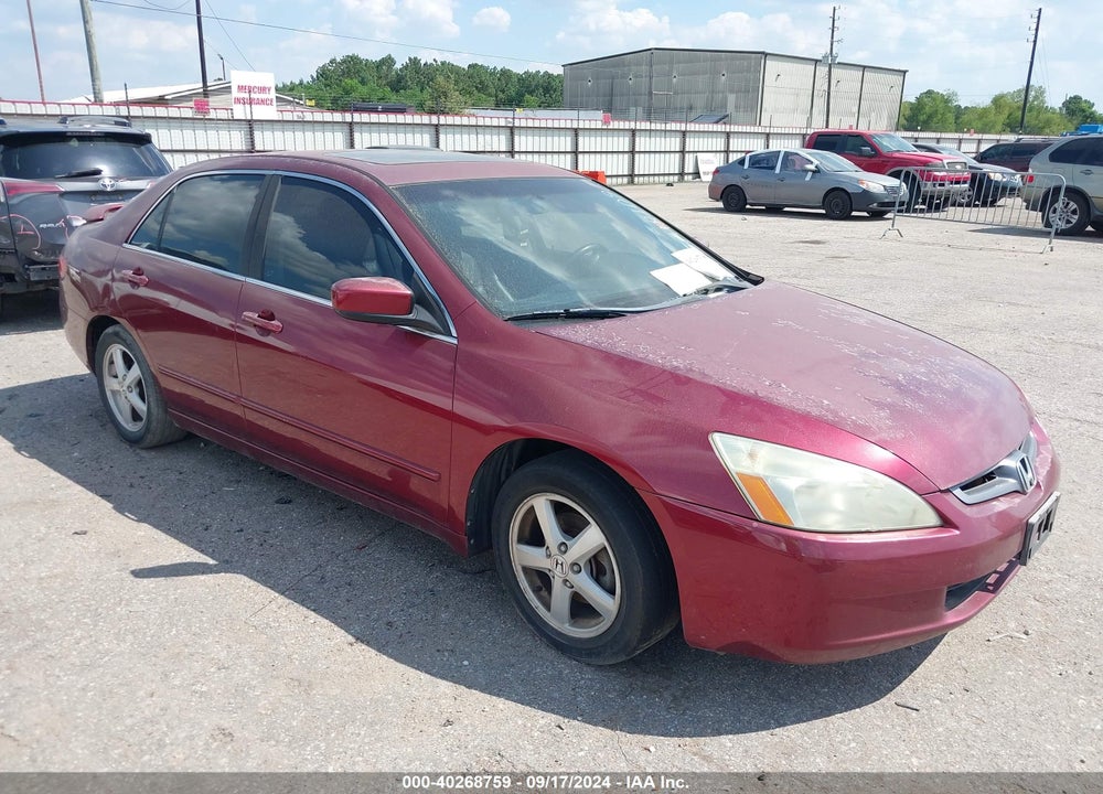 2005 HONDA ACCORD 2.4 EX VIN: 1HGCM56805A181096
