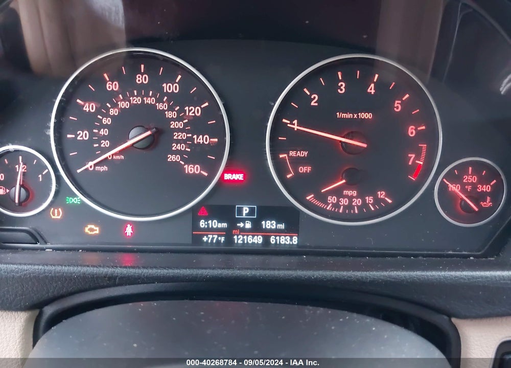 2015 BMW 320I VIN: WBA3B1C59FK137811