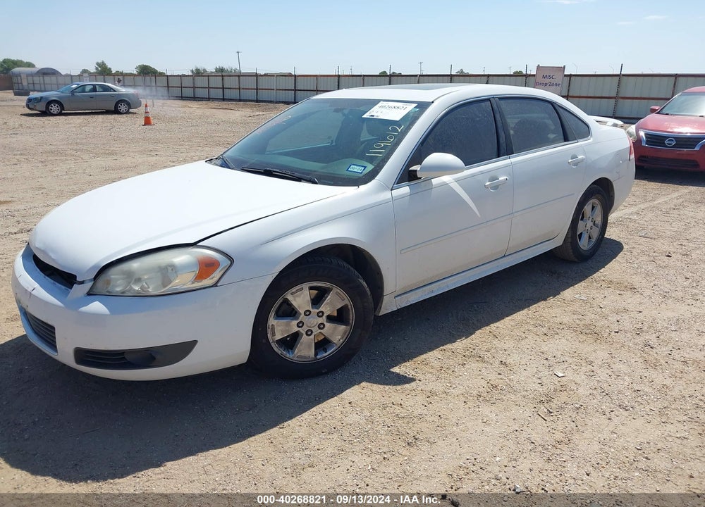 2010 CHEVROLET IMPALA LT VIN: 2G1WB5EK0A1199612