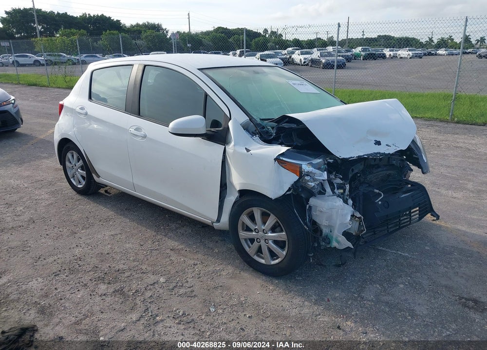 2015 TOYOTA YARIS LE VIN: VNKKTUD37FA052506
