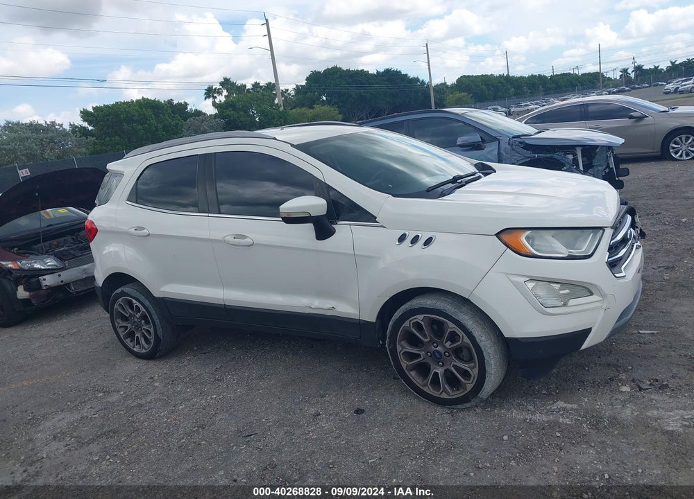 2018 FORD ECOSPORT TITANIUM VIN: MAJ6P1WL8JC198684