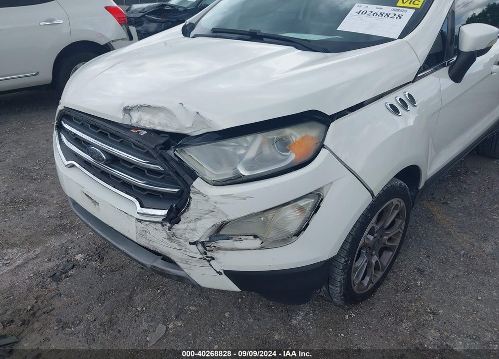 2018 FORD ECOSPORT TITANIUM VIN: MAJ6P1WL8JC198684