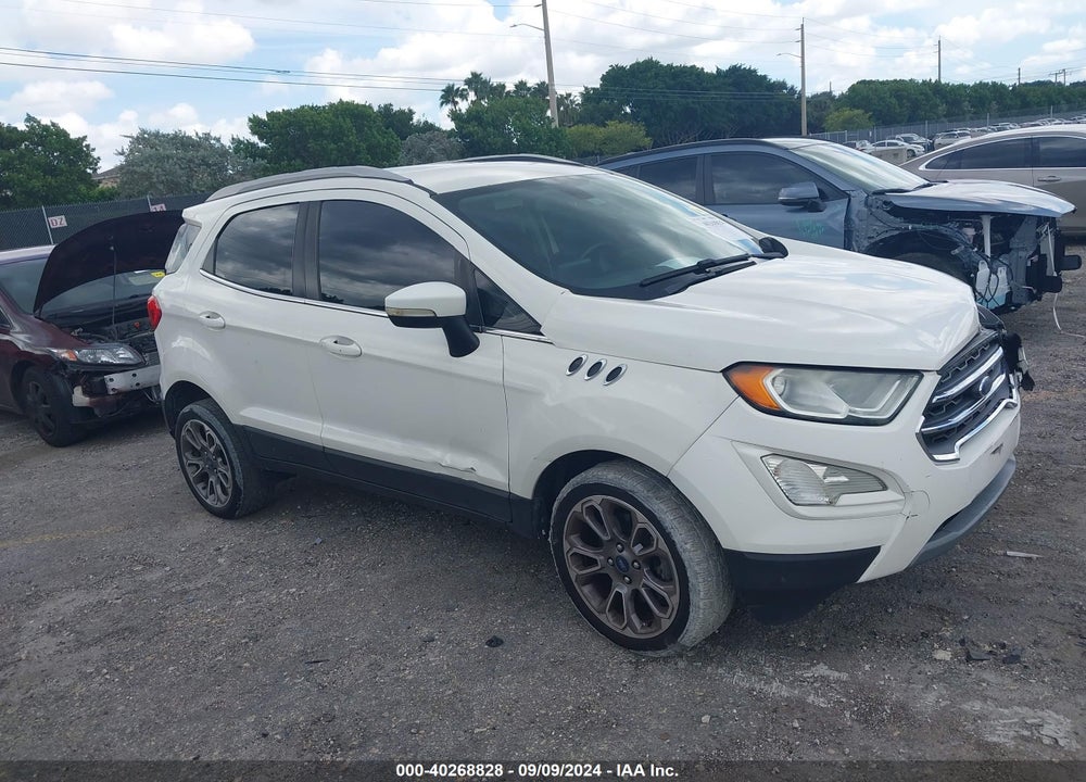 2018 FORD ECOSPORT TITANIUM VIN: MAJ6P1WL8JC198684