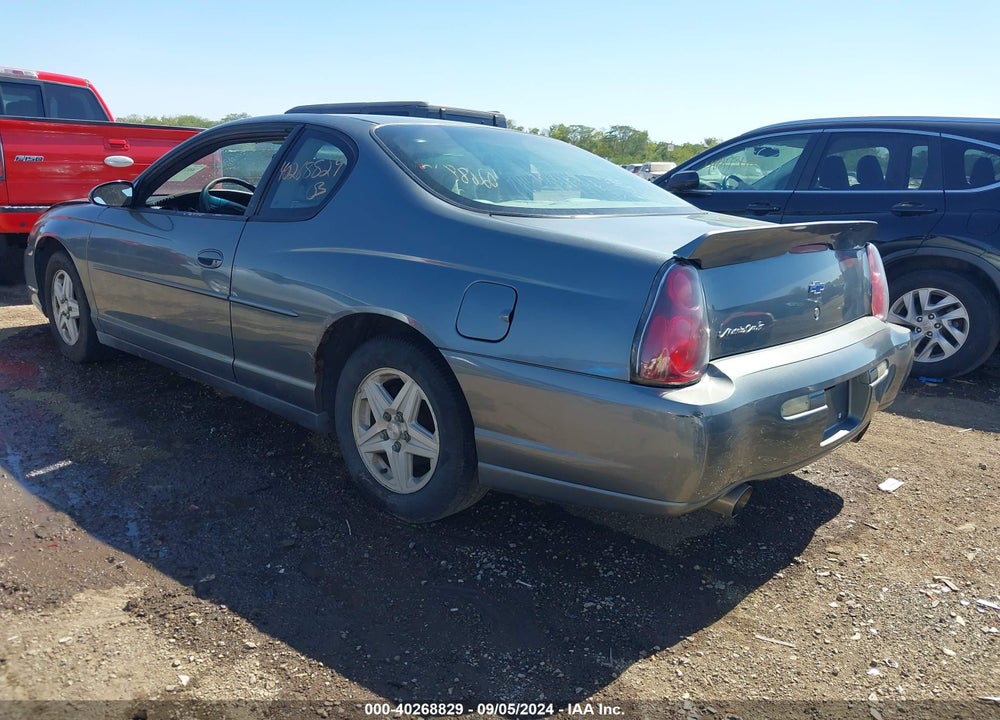 2004 CHEVROLET MONTE CARLO LS VIN: 2G1WW12E349156352