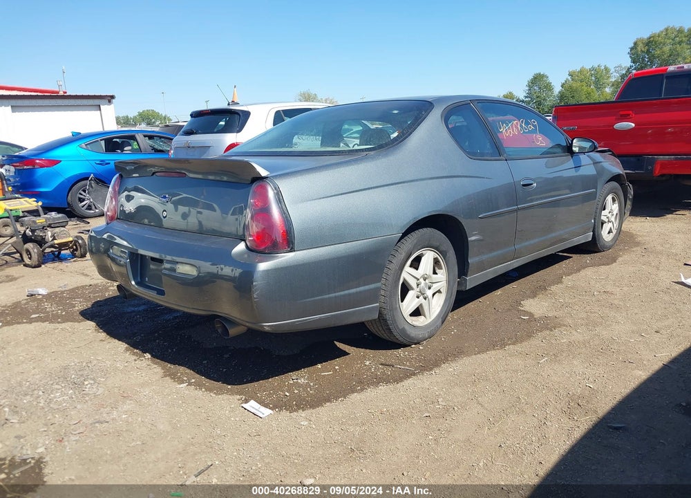 2004 CHEVROLET MONTE CARLO LS VIN: 2G1WW12E349156352