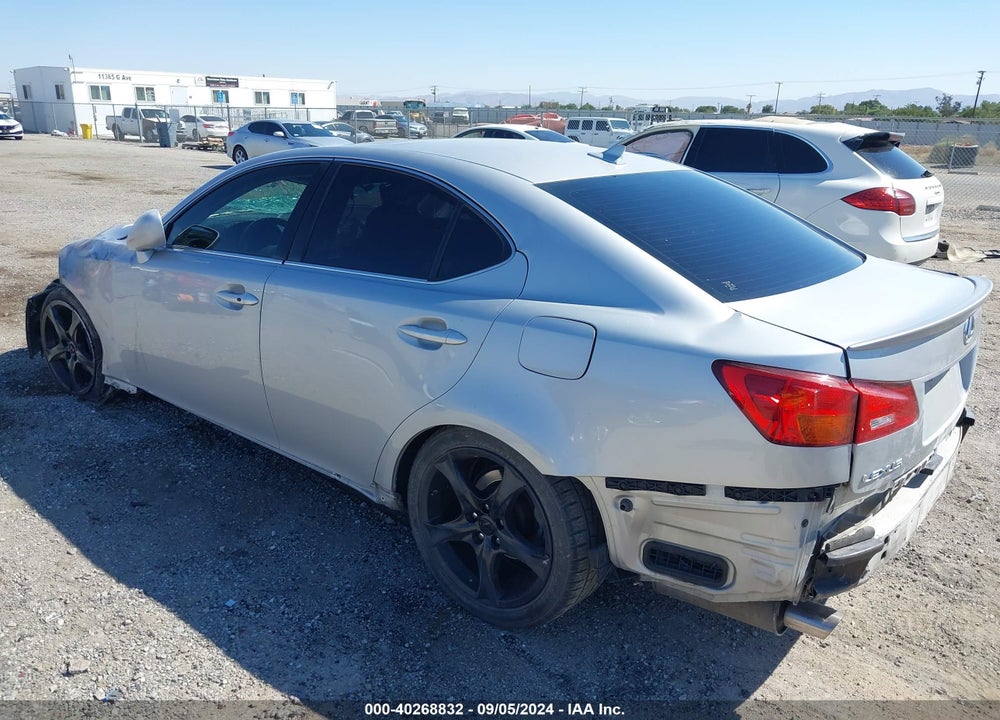 2007 LEXUS IS 250 VIN: JTHBK262872055624