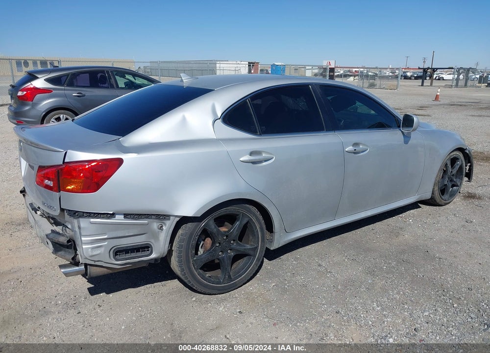 2007 LEXUS IS 250 VIN: JTHBK262872055624