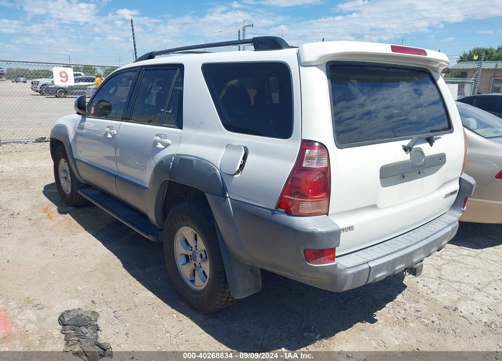 2003 TOYOTA 4RUNNER SR5 V6 VIN: JTEZU14R030011834