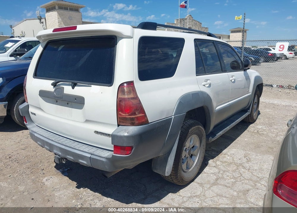 2003 TOYOTA 4RUNNER SR5 V6 VIN: JTEZU14R030011834