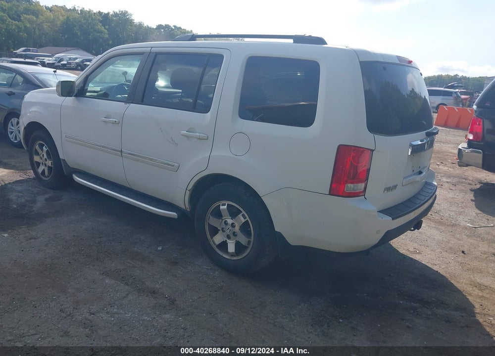 2009 HONDA PILOT TOURING VIN: 5FNYF48939B007583