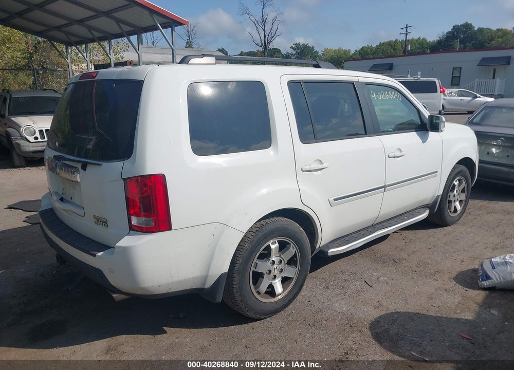 2009 HONDA PILOT TOURING VIN: 5FNYF48939B007583
