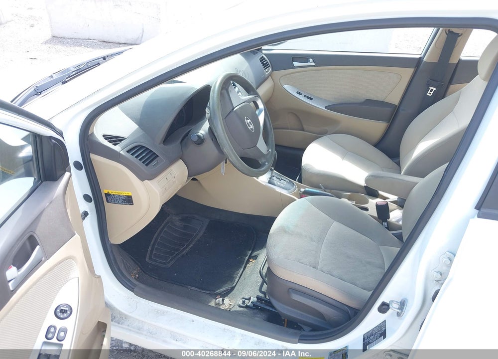 2013 HYUNDAI ACCENT GLS VIN: KMHCT4AE2DU419550
