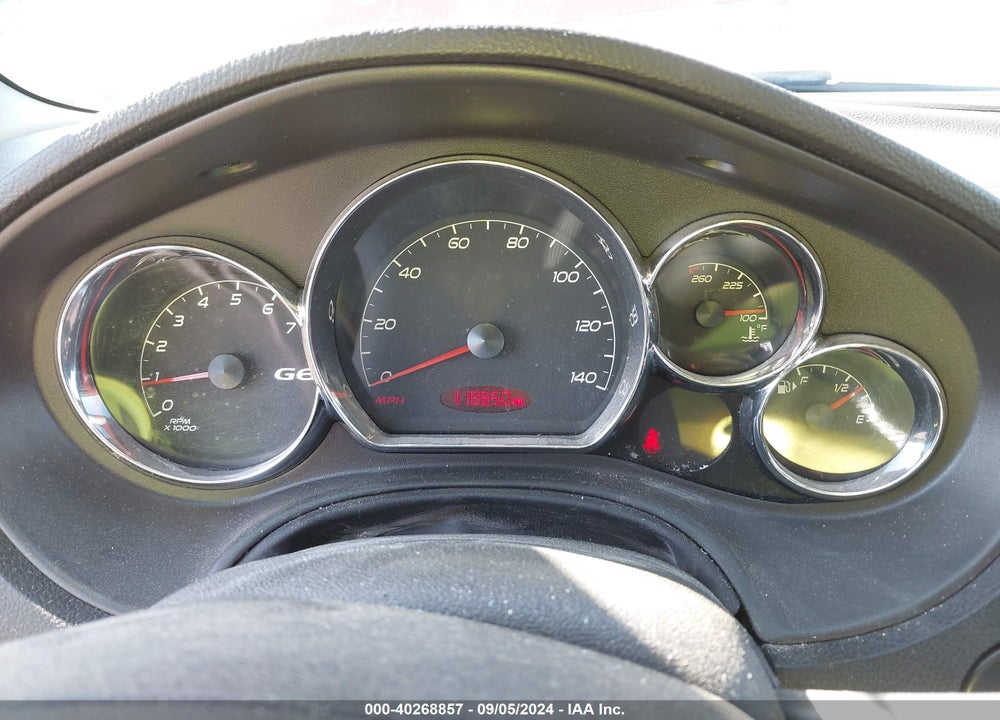 2009 PONTIAC G6 GT VIN: 1G2ZH57N194162325