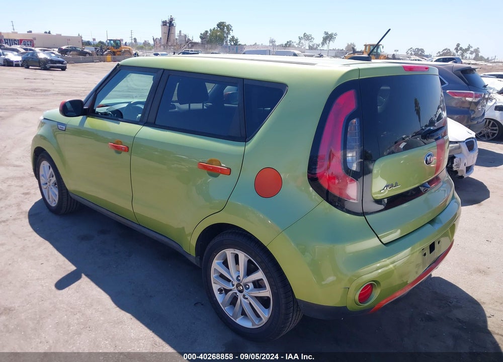 2017 KIA SOUL VIN: KNDJP3A58H7878709