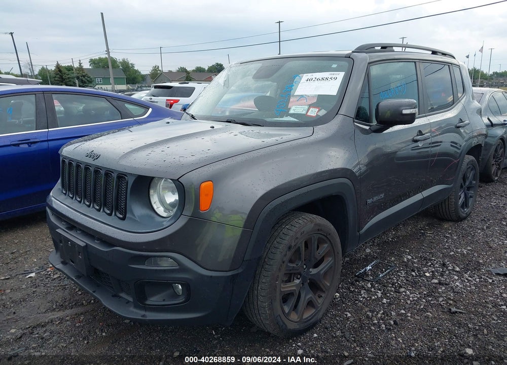 2016 JEEP RENEGADE JUSTICE VIN: ZACCJBBT5GPD04457