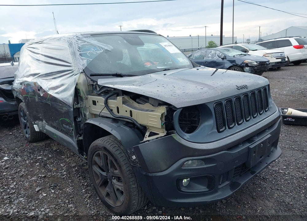 2016 JEEP RENEGADE JUSTICE VIN: ZACCJBBT5GPD04457