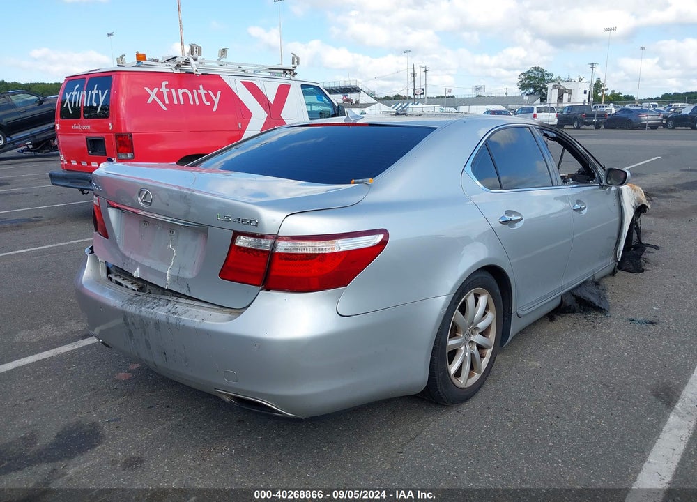 2008 LEXUS LS 460 VIN: JTHBL46F185057534