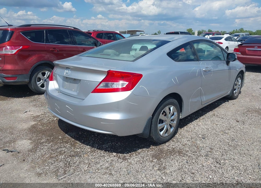 2013 HONDA CIVIC LX VIN: 2HGFG3B51DH522767
