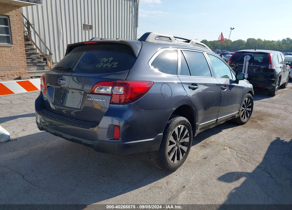 2015 SUBARU OUTBACK 2.5I LIMITED VIN: 4S4BSBNCXF3292504