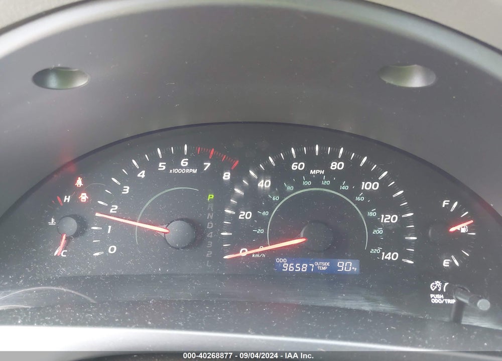 2009 TOYOTA CAMRY LE VIN: 4T1BE46K19U861814