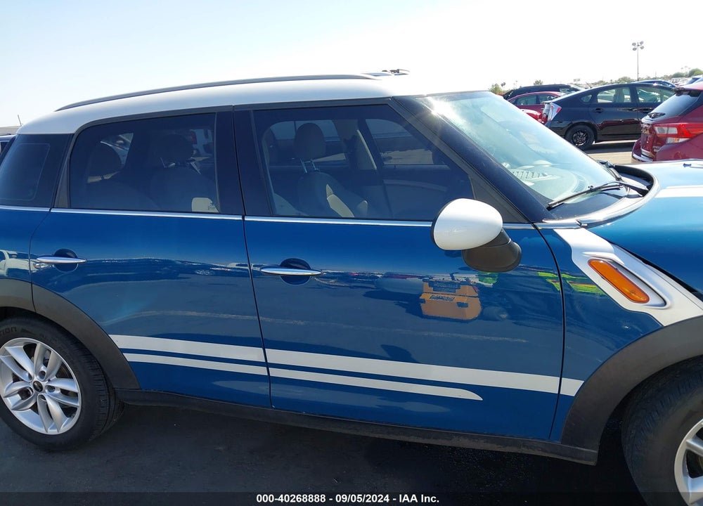 2011 MINI COOPER COUNTRYMAN VIN: WMWZB3C51BWM00267