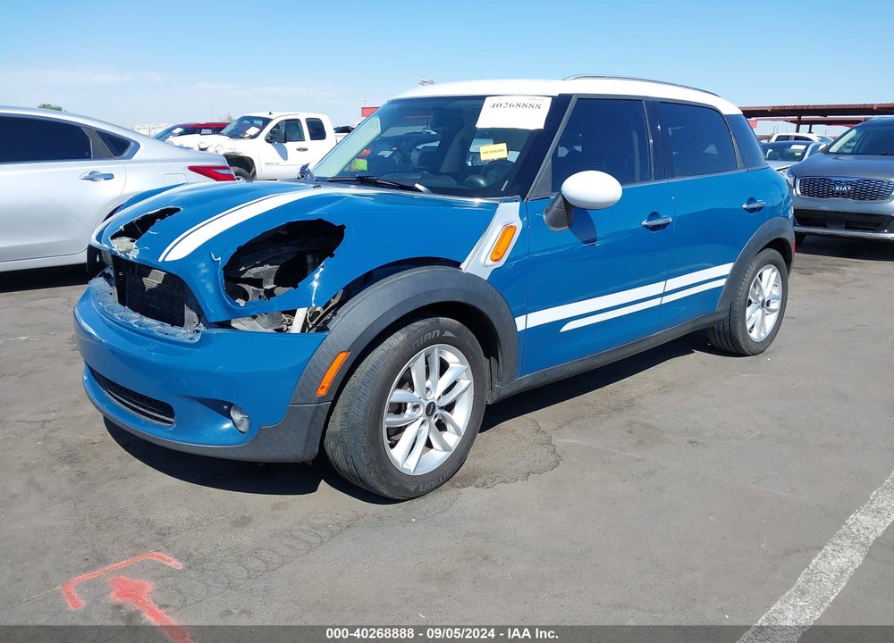 2011 MINI COOPER COUNTRYMAN VIN: WMWZB3C51BWM00267
