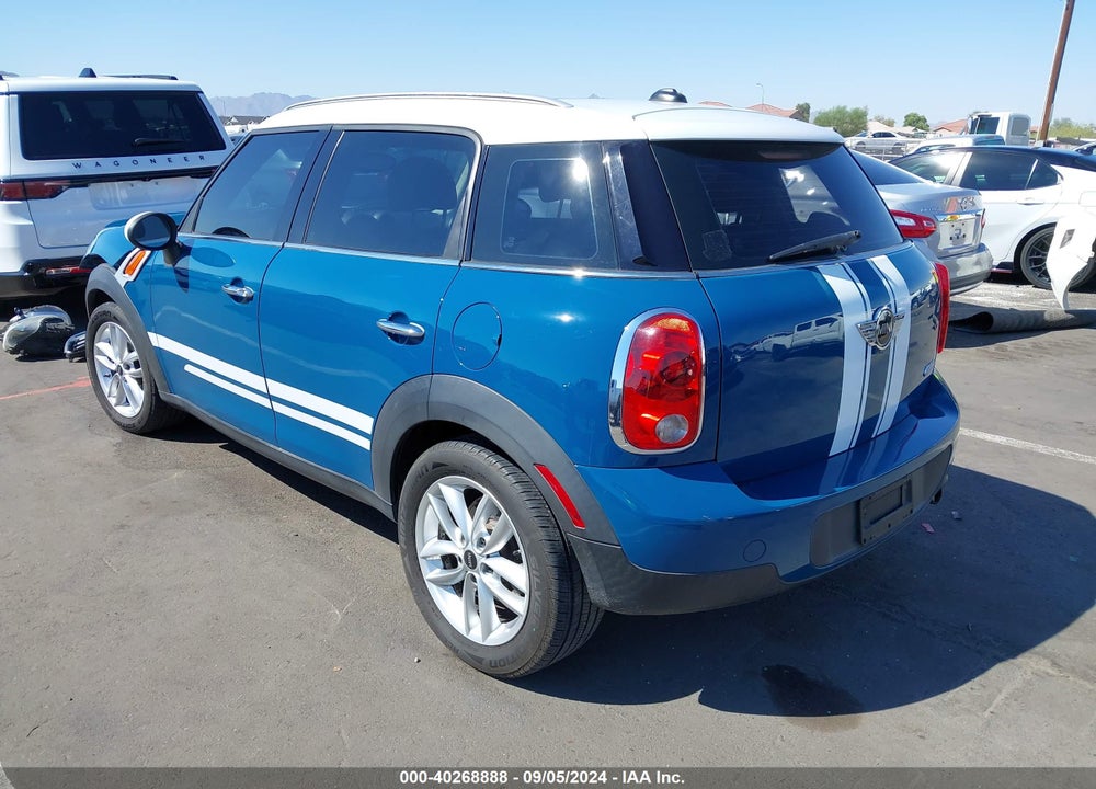 2011 MINI COOPER COUNTRYMAN VIN: WMWZB3C51BWM00267