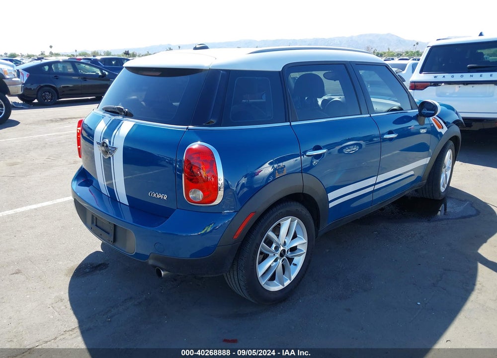 2011 MINI COOPER COUNTRYMAN VIN: WMWZB3C51BWM00267