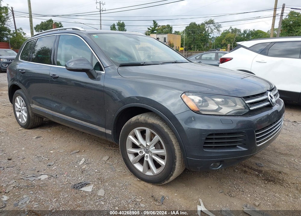 2013 VOLKSWAGEN TOUAREG VR6 SPORT VIN: WVGEF9BP5DD003392