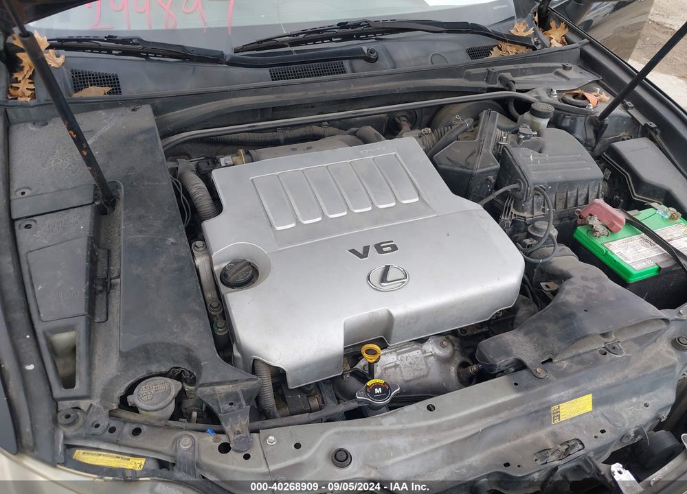 2009 LEXUS ES 350 VIN: JTHBJ46G692299897