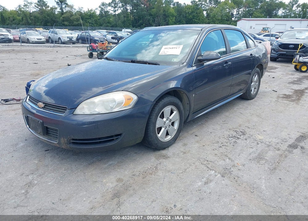 2009 CHEVROLET IMPALA LT VIN: 2G1WT57K591290915