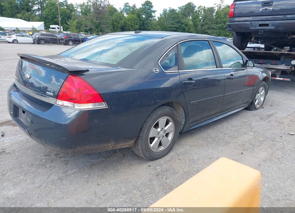 2009 CHEVROLET IMPALA LT VIN: 2G1WT57K591290915