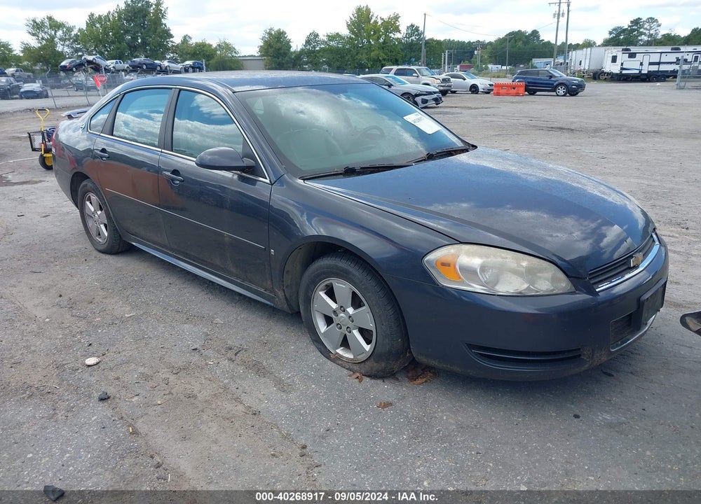 2009 CHEVROLET IMPALA LT VIN: 2G1WT57K591290915