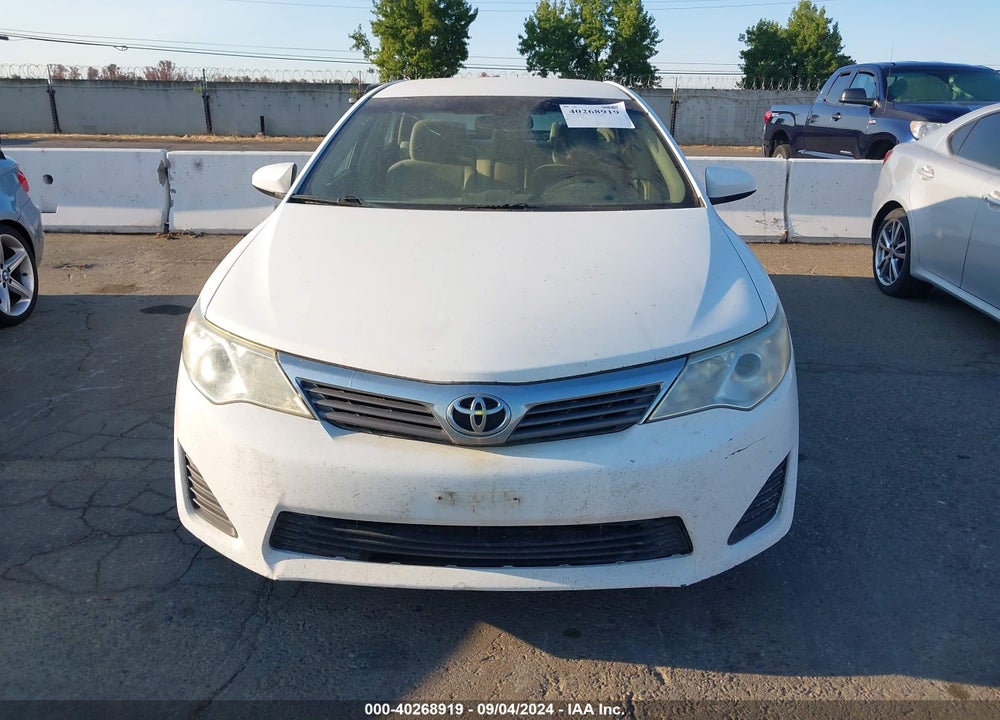 2012 TOYOTA CAMRY L VIN: 4T1BF1FK2CU517427