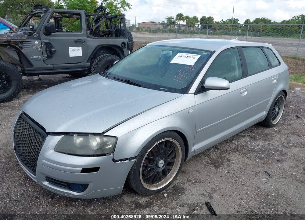 2006 AUDI A3 2.0T VIN: WAUMF78P76A145160