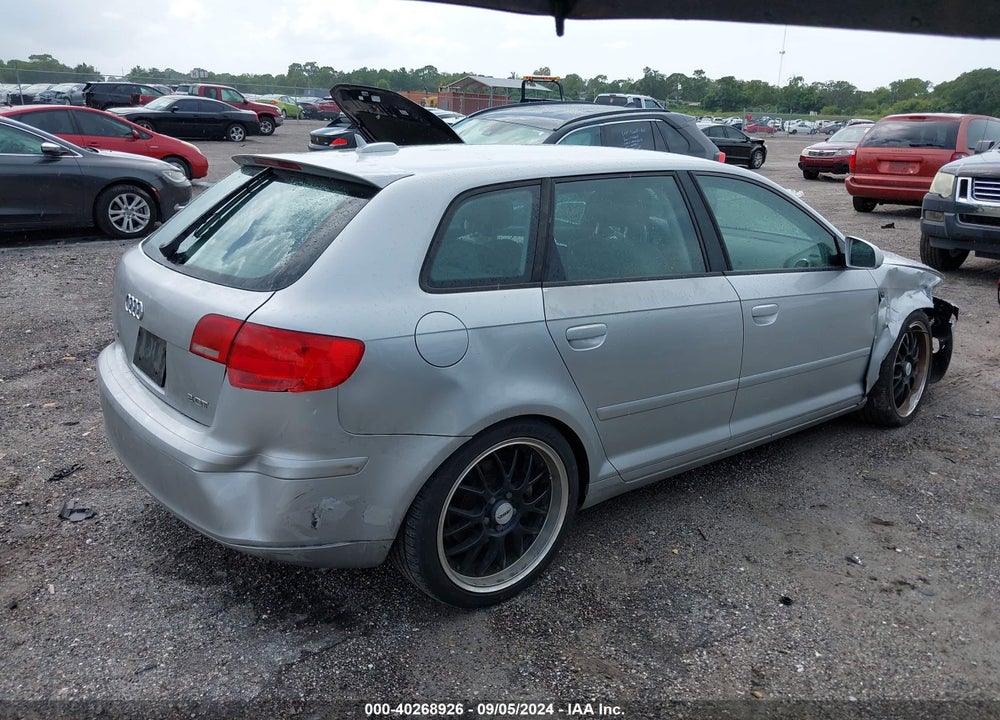 2006 AUDI A3 2.0T VIN: WAUMF78P76A145160