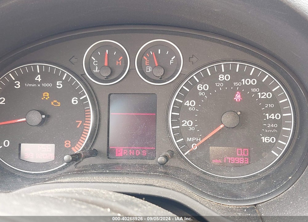 2006 AUDI A3 2.0T VIN: WAUMF78P76A145160