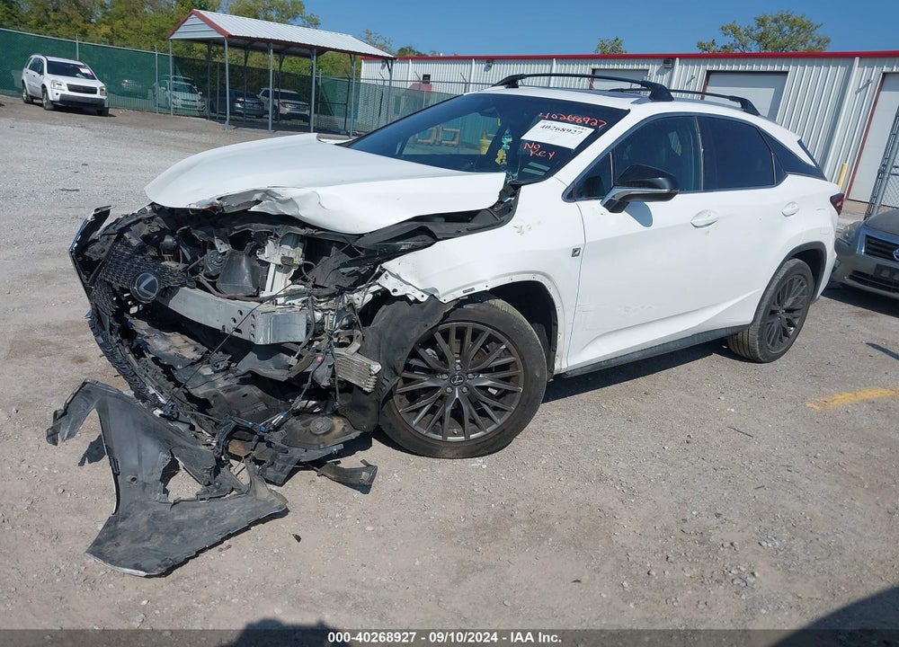 2016 LEXUS RX 350 F-SPORT VIN: 2T2BZMCA0GC016446