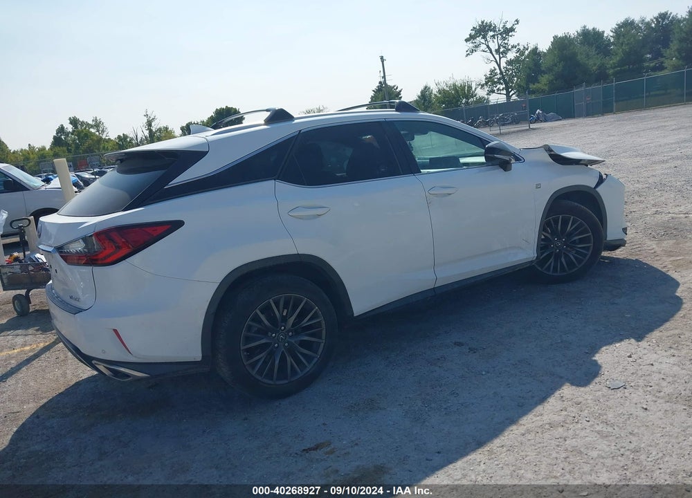 2016 LEXUS RX 350 F-SPORT VIN: 2T2BZMCA0GC016446