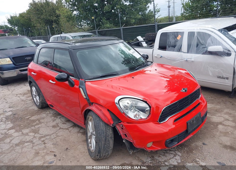 2012 MINI COOPER COUNTRYMAN S VIN: WMWZC3C52CWM27668
