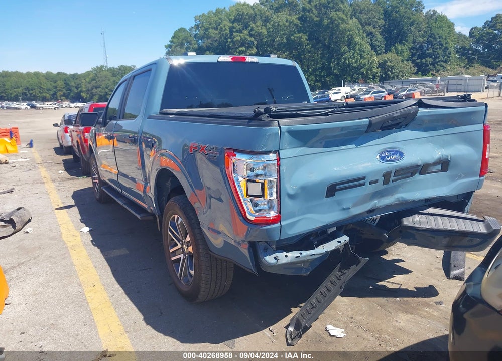 2023 FORD F-150 XL VIN: 1FTFW1E59PKE39909