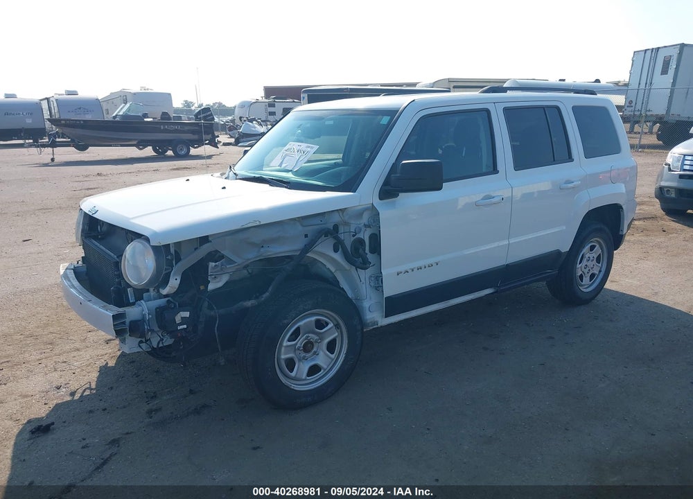 2017 JEEP PATRIOT SPORT 4X4 VIN: 1C4NJRBB6HD106754