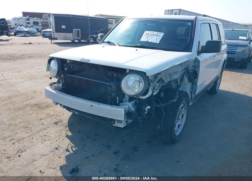 2017 JEEP PATRIOT SPORT 4X4 VIN: 1C4NJRBB6HD106754
