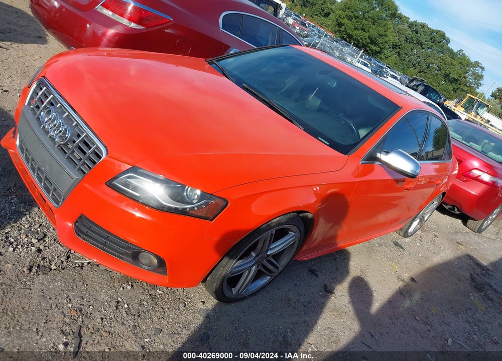 2010 AUDI S4 3.0 PREMIUM PLUS VIN: WAUKGBFL8AA112751