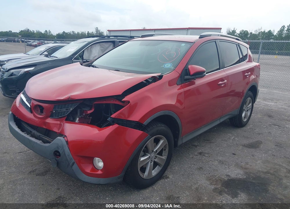 2014 TOYOTA RAV4 XLE VIN: 2T3WFREV7EW101329