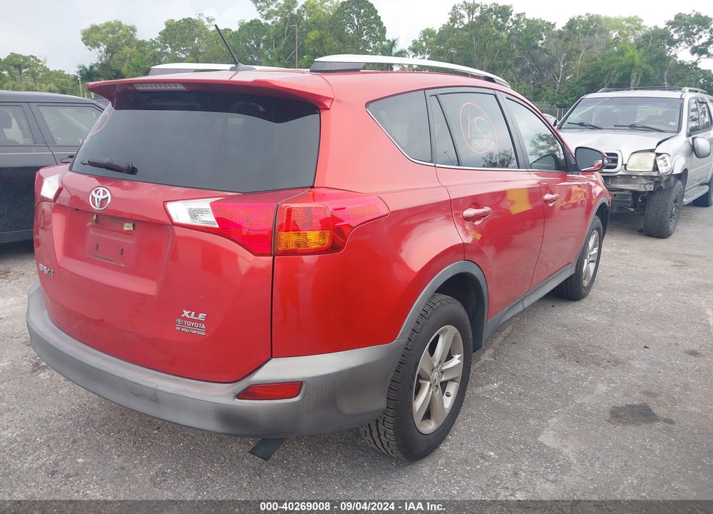 2014 TOYOTA RAV4 XLE VIN: 2T3WFREV7EW101329