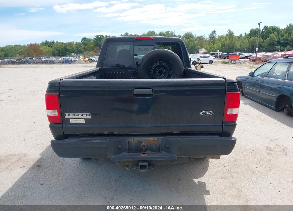 2008 FORD RANGER VIN: 1FTYR15E88PA66222