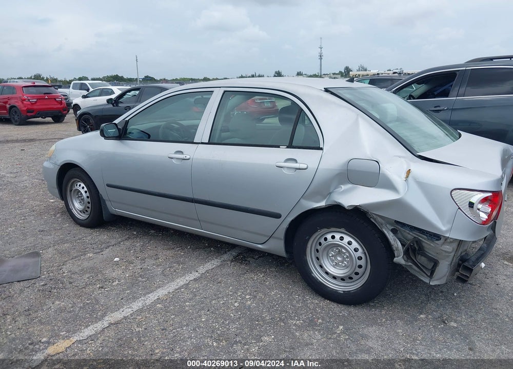 2005 TOYOTA COROLLA CE VIN: 1NXBR32E95Z506348